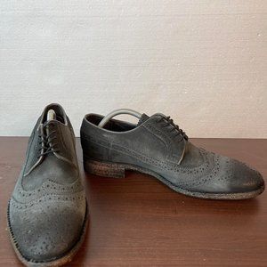 Ciro Lendini (Made in Italy) suede shoes NEW